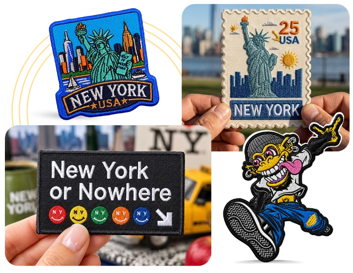 Custom Embroidered Patches Custom Embroidered Patches